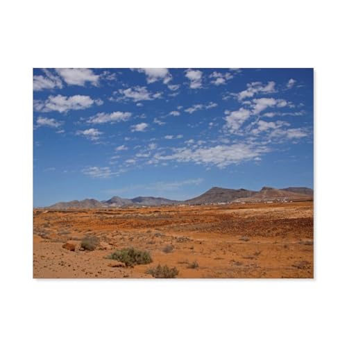 Fuerteventura (in der Nähe von Antigua)，Für Erwachsene Familie Stress Relief Puzzle Spielzeug - Familie Spaß Herausforderung Spielzeug - 1000 Teile Puzzle（50x70cm）-AU35 von YYHMKBYY