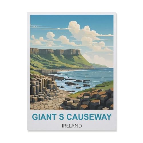 Giant's Causeway Irland，1000 Piece Puzzles Für Kid Adult Toy Geschenk DIY Game（50x70cm）-FH67 von YYHMKBYY