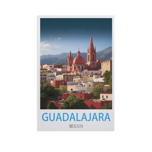 Guadalajara, Mexiko，Puzzles, 1000-teiliges Puzzle Für Erwachsene Und Kinder Ab 10 Jahren（75x50cm）-GI66 von YYHMKBYY