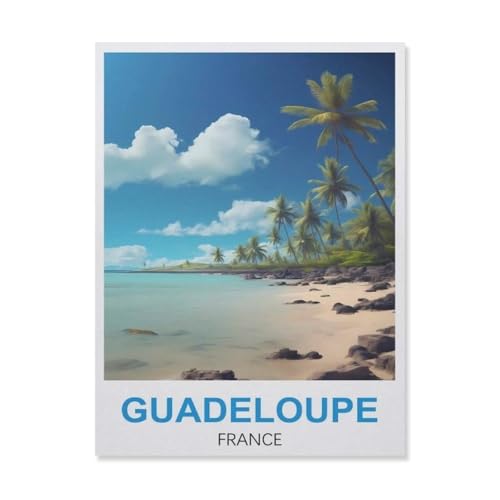 Guadeloupe Frankreich，Papier Puzzle 1000 Teile Spielzeug Für Erwachsene Dekompressionsspiel（50x70cm）-GN85 von YYHMKBYY