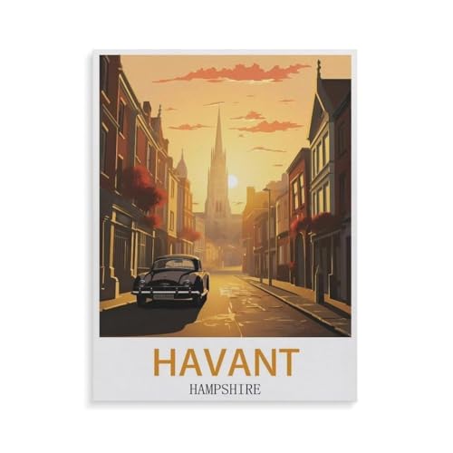 Havant Hampshire，1000 Teile, Puzzle Aus Papier Für Erwachsene Und Kinder Ab 12 Jahren, Lernspielzeug（50x70cm）-GU33 von YYHMKBYY