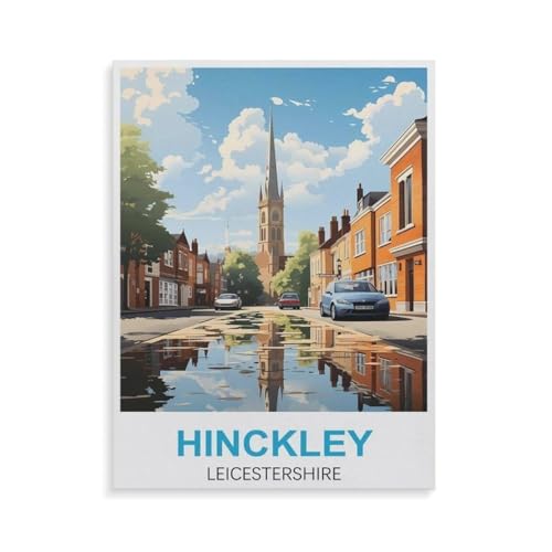 Hinckley Leicestershire，Für Erwachsene Familie Stress Relief Puzzle Spielzeug - Familie Spaß Herausforderung Spielzeug - 1000 Teile Puzzle（38x26cm）-GV35 von YYHMKBYY