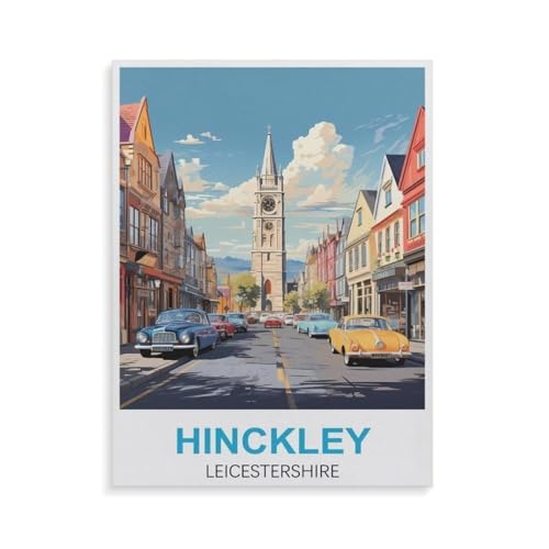 Hinckley Leicestershire，Für Erwachsene Familie Stress Relief Puzzle Spielzeug - Familie Spaß Herausforderung Spielzeug - 1000 Teile Puzzle（50x70cm）-GV77 von YYHMKBYY