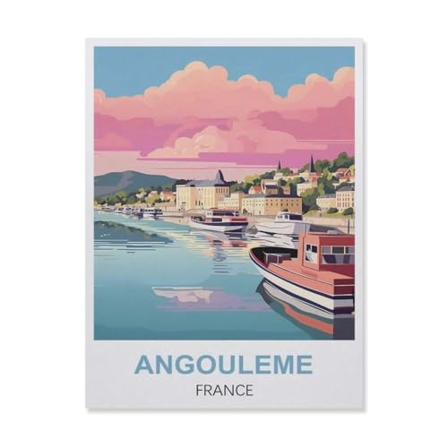 Holz Puzzle 1000 Stück，Angoulême Frankreich，Erwachsene Kinder Spielzeug Dekompression Spiel（75x50cm）-EQ24 von YYHMKBYY