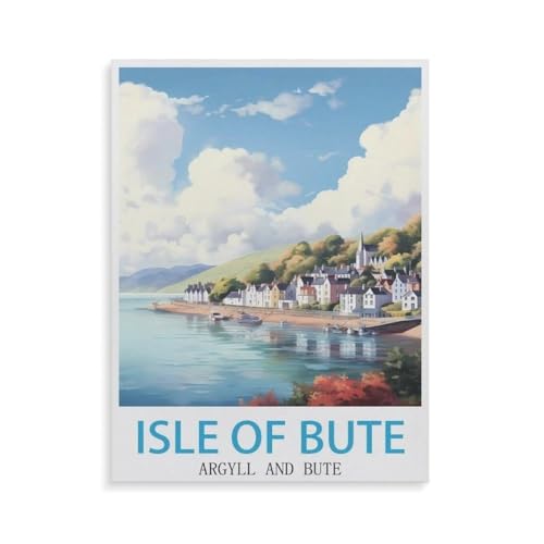 Isle of Bute Argyll and Bute，Für Erwachsene Familie Stress Relief Puzzle Spielzeug - Familie Spaß Herausforderung Spielzeug - 1000 Teile Puzzle（38x26cm）-GW19 von YYHMKBYY