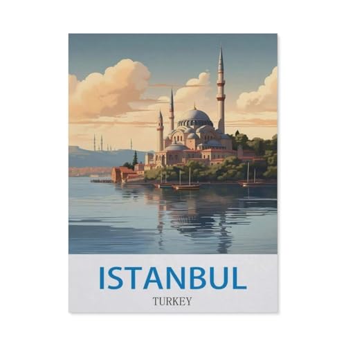 Istanbul, Türkei，Puzzles 1000 Teile für Erwachsene, Klassische Puzzle Jungen Mädchen Puzzle für Kinder Teenager Lernspiel Spielzeug（75x50cm）-CM18 von YYHMKBYY