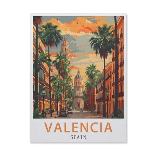 Jigsaw Puzzles, Valencia, Spanien, Erwachsene, Papier, Puzzle-Bild, College-Studenten lindern Stress Jigsaws Spielzeug Spiel 1000 Teile (50 x 70 cm) -DQ19 von YYHMKBYY