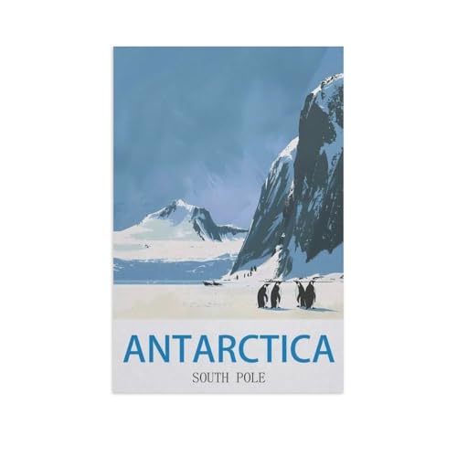 Jigsaw Puzzles 1000 Stück，Antarktis, Südpol，Für Papierkinder Spiele Lernspielzeug（38x26cm）-GB55 von YYHMKBYY