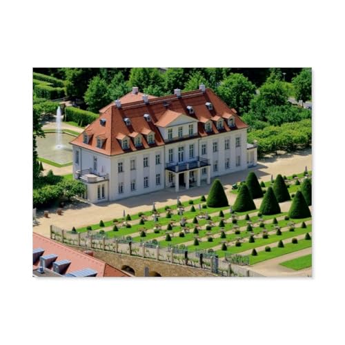 Jigsaw Puzzles 1000 Stück，Schloss Wackerbarth，Für Papierkinder Spiele Lernspielzeug（38x26cm）-AR33 von YYHMKBYY
