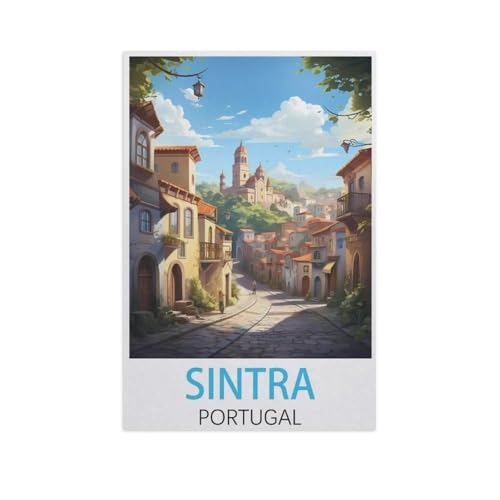 Jigsaw Puzzles 1000 Stück，Sintra Portugal，Für Papierkinder Spiele Lernspielzeug（38x26cm）-FS3 von YYHMKBYY