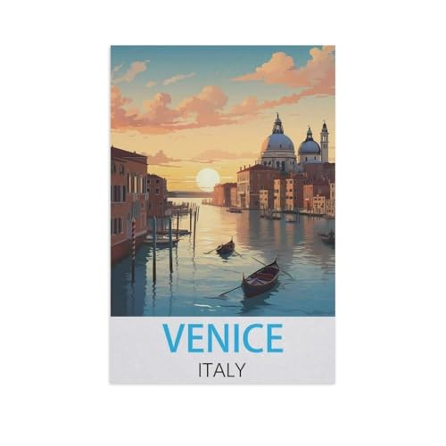 Jigsaw Puzzles 1000 Stück，Venedig Italien，Für Papierkinder Spiele Lernspielzeug（50x70cm）-FT49 von YYHMKBYY