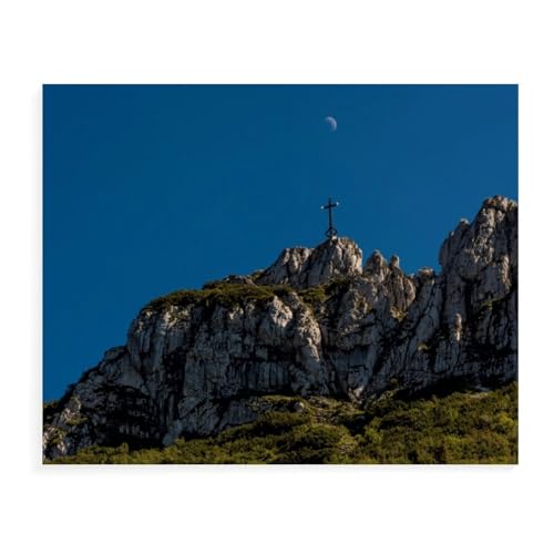 Kampenwand-Gipfel，1000 Teile, Puzzle Aus Papier Für Erwachsene Und Kinder Ab 12 Jahren, Lernspielzeug（38x26cm）-AW48 von YYHMKBYY