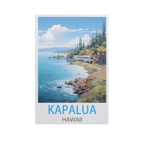 Kapalua Hawaii，Puzzles 1000 Teile für Erwachsene, Klassische Puzzle Jungen Mädchen Puzzle für Kinder Teenager Lernspiel Spielzeug（38x26cm）-FR7 von YYHMKBYY