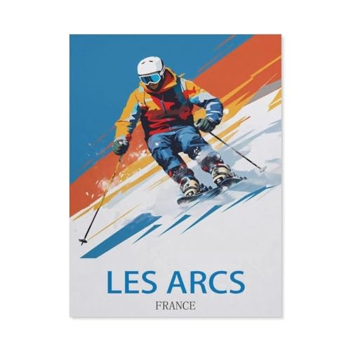 Klassische Puzzles, 1000 Teile, Bögen, Frankreich, Erwachsene, Papierjigsaws Spielzeug, Geschenk (75 x 50 cm) -EE75 von YYHMKBYY