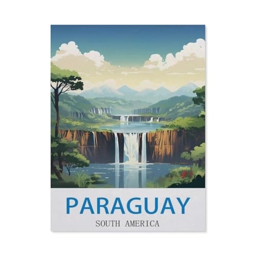Klassisches Puzzle, 1000 Teile, Paraguay, Südamerika, Adultdecompression Papier, Jigsaws Spielzeug, Kinderspielzeug Geschenke (50 x 70 cm) - CM5 von YYHMKBYY