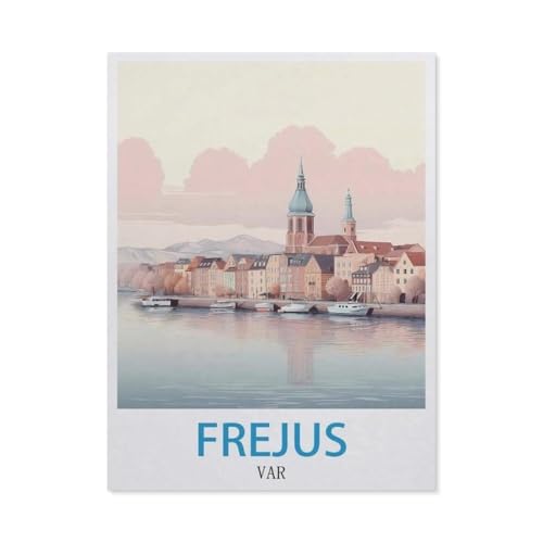 Klassisches Puzzle 1000 Teile，Frejus VAR，Kind Oder Einen Freund,1000 Piece（75x50cm）-GO30 von YYHMKBYY