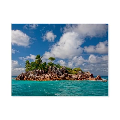 Klassisches Puzzle 3D Puzzle DIY Kit Holz Spielzeug Einzigartiges Geschenk，St. Pierre Island - Seydhellen，Klassisches Puzzle 3D Puzzle DIY Kit Holz Spielzeug Einzigartiges Geschenk（75x50cm）-AR63 von YYHMKBYY