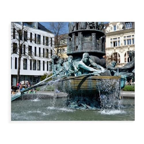 Koblenz，1000 Teile, Puzzle Aus Papier Für Erwachsene Und Kinder Ab 12 Jahren, Lernspielzeug（50x70cm）-AW90 von YYHMKBYY