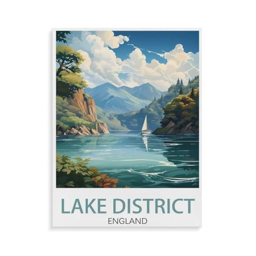 Lake District England, Berg，Puzzles für Erwachsene 1000 Teile, Klassische Puzzle Puzzle Schwierig für Erwachsene Teenager Freizeit Spaß Spiel Spielzeug （38x26cm）-P23 von YYHMKBYY