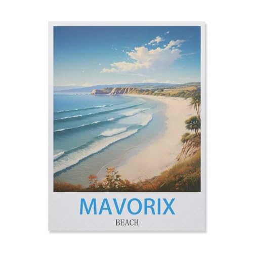 Mavorix Beach，Puzzles, 1000-teiliges Puzzle Für Erwachsene Und Kinder Ab 10 Jahren（75x50cm）-FG7 von YYHMKBYY