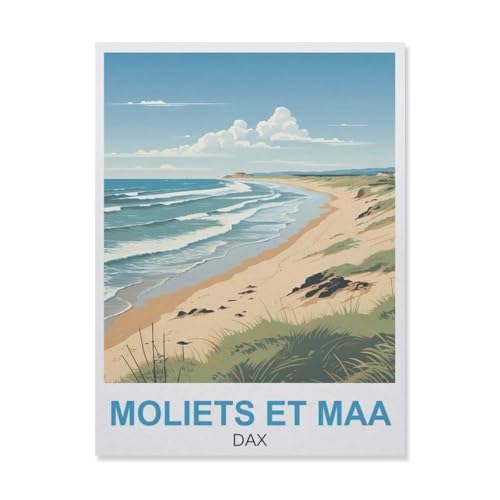 Moliets Et Maa DAX，Puzzles 1000 Teile für Erwachsene, Klassische Puzzle Jungen Mädchen Puzzle für Kinder Teenager Lernspiel Spielzeug（75x50cm）-GN6 von YYHMKBYY