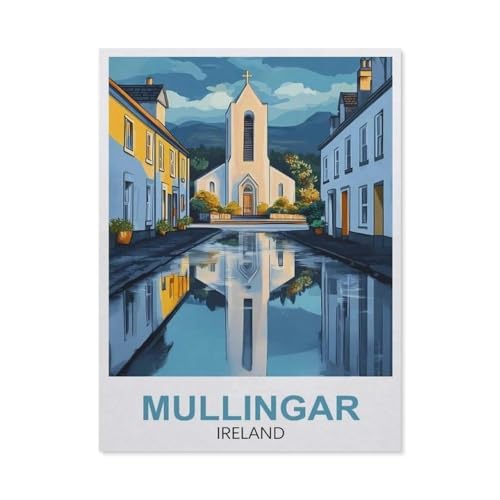Mullingar Irland，Puzzles 1000 Teile für Erwachsene, Klassische Puzzle Kinder Puzzle Herausfordernde Und Schwierige Rätsel für Erwachsene Und Jugendliche（50x70cm）-FB61 von YYHMKBYY