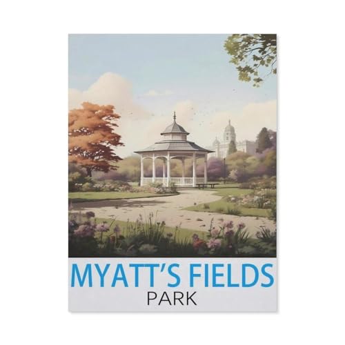 Myatt's Fields Park，Puzzle 1000 Teile,Intellektuelle Entwicklung Pädagogisches Nach Hause Interessante Dekompression Brain Challenge Puzzle Für Jugendliche Kinder（75x50cm）-DK50 von YYHMKBYY