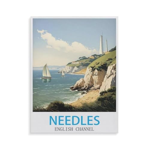Needles English Channel，Für Erwachsene Familie Stress Relief Puzzle Spielzeug - Familie Spaß Herausforderung Spielzeug - 1000 Teile Puzzle（38x26cm）-GT25 von YYHMKBYY