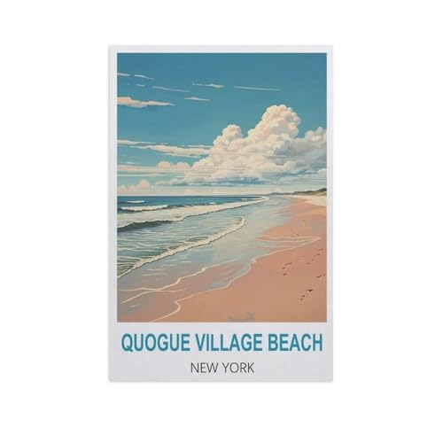 Papier Puzzle 1000 Stück，Quogue Village Beach, New York，Puzzles Lernspielzeug Für Erwachsene Geburtstagsgeschenk（50x70cm）-GG1 von YYHMKBYY