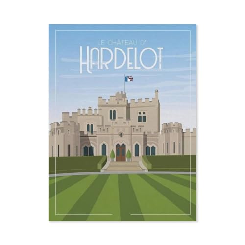 Papier Puzzle Puzzle 1000 Stück，Hardelot Frankreich，Puzzles Lernspielzeug Für Erwachsene Geburtstagsgeschenk Home Decoration（38x26cm）-BM94 von YYHMKBYY