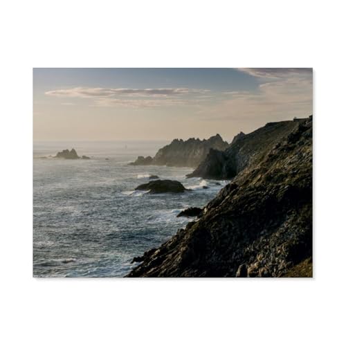 Papier Puzzle Puzzle 1000 Stück，Pointe du Raz，Puzzles Lernspielzeug Für Erwachsene Geburtstagsgeschenk Home Decoration（50x70cm）-AQ80 von YYHMKBYY