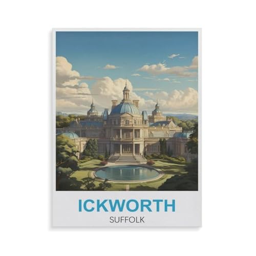 Papier Puzzle Puzzle 1000 Teile，Ickworth Suffolk，Erwachsene Klassische Pädagogisches Spielzeug Kinder Lernspiel Herausforderndes Puzzles（38x26cm）-GT96 von YYHMKBYY