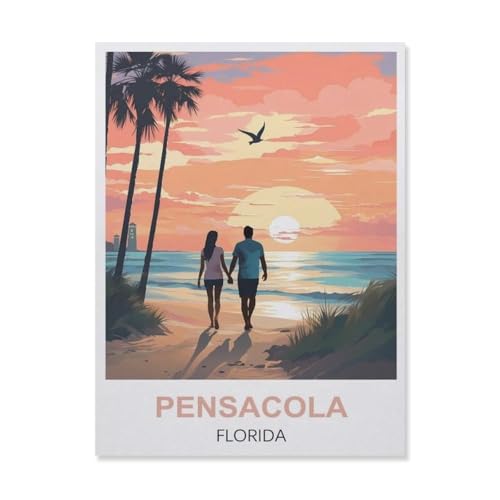 Pensacola Florida Leuchtturm，Puzzle 1000 Teile,Intellektuelle Entwicklung Pädagogisches Nach Hause Interessante Dekompression Brain Challenge Puzzle Für Jugendliche Kinder（38x26cm）-ET6 von YYHMKBYY