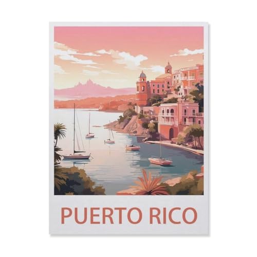 Puerto Rico，Puzzles, 1000-teiliges Puzzle Für Erwachsene Und Kinder Ab 10 Jahren（75x50cm）-EH2 von YYHMKBYY