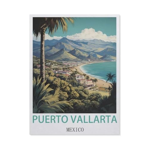 Puerto Vallarta, Mexiko，Puzzles, 1000-teiliges Puzzle Für Erwachsene Und Kinder Ab 10 Jahren（50x70cm）-DJ67 von YYHMKBYY