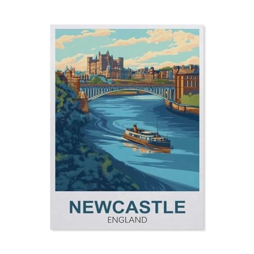 Puzzel Für Erwachsene Jigsaw Puzzle 1000，Newcastle England，DIY Holz Puzzle Einzigartiges Geschenk Wohnkultur Stil（75x50cm）-FB38 von YYHMKBYY