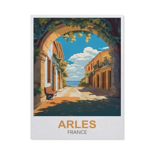 Puzzle，Arles Frankreich，Für Kinder Und Erwachsene Holz Personalisiertes Puzzle-Spaß-Spiel 1000pcs（75x50cm）-FA55 von YYHMKBYY
