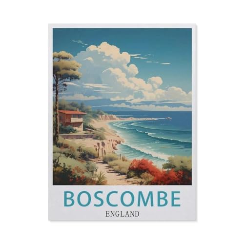 Puzzle，Boscombe England，Für Kinder Und Erwachsene Holz Personalisiertes Puzzle-Spaß-Spiel 1000pcs（75x50cm）-BA40 von YYHMKBYY