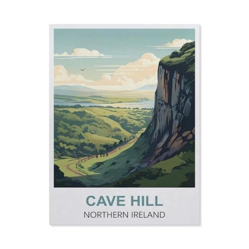Puzzle，Cave Hill, Nordirland，Für Kinder Und Erwachsene Holz Personalisiertes Puzzle-Spaß-Spiel 1000pcs（75x50cm）-DI56 von YYHMKBYY