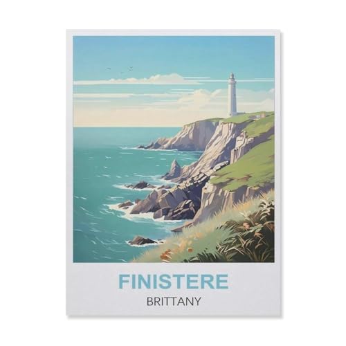 Puzzle，Finistère Bretagne，Für Kinder Und Erwachsene Holz Personalisiertes Puzzle-Spaß-Spiel 1000pcs（75x50cm）-ES58 von YYHMKBYY