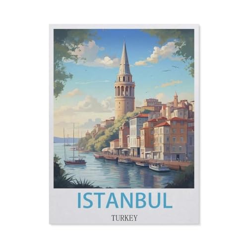 Puzzle，Istanbul, Türkei，Für Kinder Und Erwachsene Holz Personalisiertes Puzzle-Spaß-Spiel 1000pcs（75x50cm）-DJ29 von YYHMKBYY