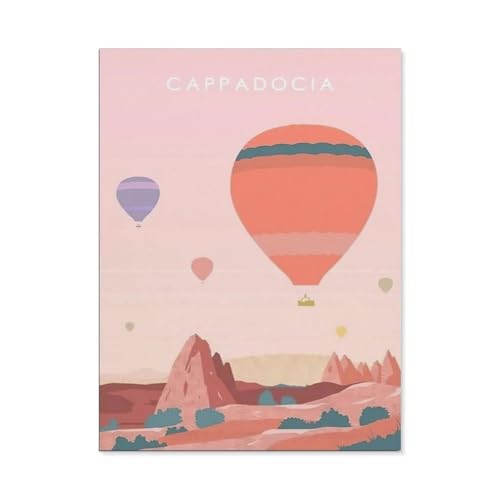 Puzzle，Kappadokien Türkei Heißluftballon，Für Kinder Und Erwachsene Holz Personalisiertes Puzzle-Spaß-Spiel 1000pcs（75x50cm）-BK68 von YYHMKBYY