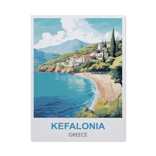 Puzzle，Kefalonia, Griechenland，Für Kinder Und Erwachsene Holz Personalisiertes Puzzle-Spaß-Spiel 1000pcs（75x50cm）-DH80 von YYHMKBYY