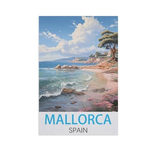 Puzzle，Mallorca Spanien，Für Kinder Und Erwachsene Holz Personalisiertes Puzzle-Spaß-Spiel 1000pcs（75x50cm）-FQ70 von YYHMKBYY