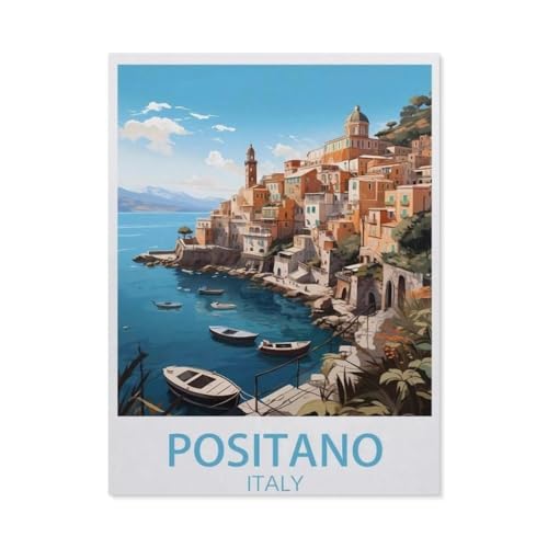 Puzzle，ositano Italien，Für Kinder Und Erwachsene Holz Personalisiertes Puzzle-Spaß-Spiel 1000pcs（75x50cm）-BS1 von YYHMKBYY