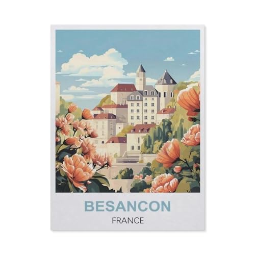 Puzzle 1000 Stück，Besançon, Frankreich，Papier Adult Toys Dekompression Spiel（50x70cm）-EL77 von YYHMKBYY