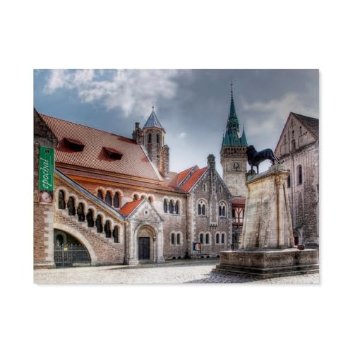 Puzzle 1000 Stück，Braunschweig，Für Holz Erwachsene Spielzeug Dekompression Spiel（75x50cm）-AP95 von YYHMKBYY