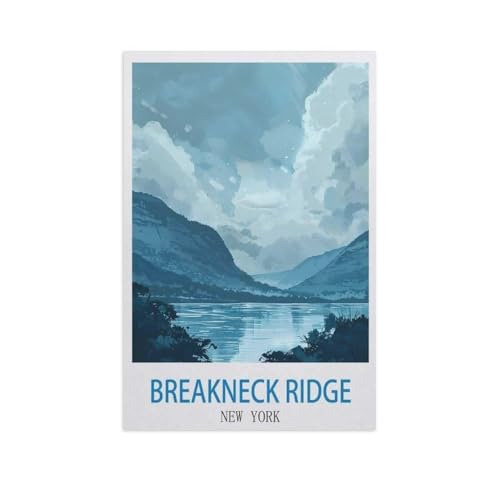 Puzzle 1000 Stück，Breakneck Ridge, New York，Klassische Puzzle 3D Puzzle DIY Kit Papier Spielzeug Einzigartiges Geschenk Wohnkultur（50x70cm）-GD37 von YYHMKBYY