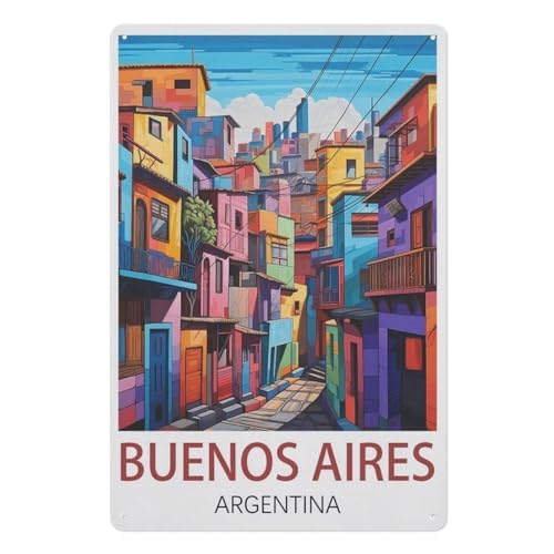 Puzzle 1000 Stück，Buenos Aires Argentinien，Für Holz Erwachsene Spielzeug Dekompression Spiel（75x50cm）-AE32 von YYHMKBYY