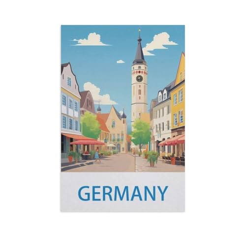 Puzzle 1000 Stück，Deutschland，Für Holz Erwachsene Spielzeug Dekompression Spiel（75x50cm）-FZ44 von YYHMKBYY